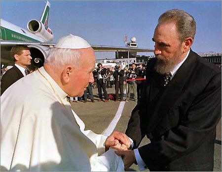 Pope and Castro